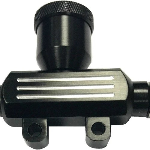 Harley Davidson Custom Harddrive Smooth Rear Master Cylinder Black