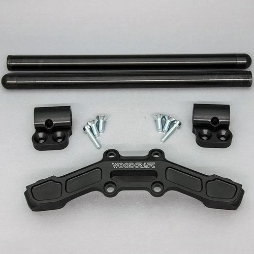 Ducati 2015-2020 Scrambler Full Throttle Woodcraft Clipon Adapter Plate 1" Mount