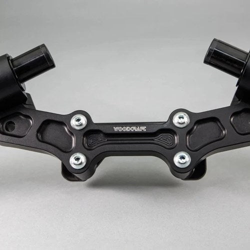 Ducati 2014-2016 Monster 1200 Woodcraft Racing Clipon Handlebar Adapter Plate