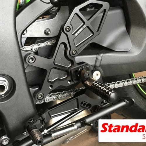 Kawasaki 2017-2022 ZX10RR Vortex Racing Rearset RS403K Version 3