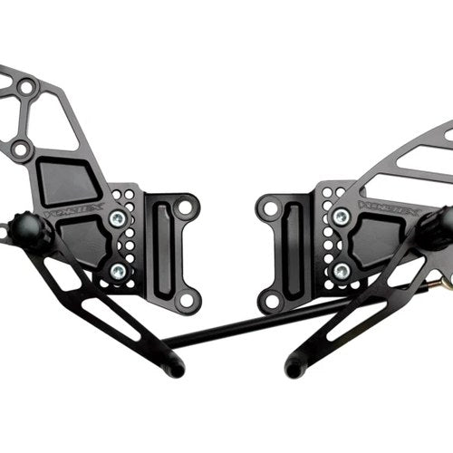 Kawasaki 2005-2006 Ninja ZX6R ZX636 Vortex Racing Rearsets RS406K Version 1