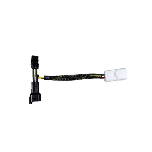 Kawasaki 2013-2018 ZX6R / ZX636R Woodcraft Racing Key Switch Elimination Harness