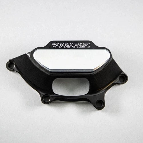 BMW 2019-2025 S1000XR Woodcraft Engine Stator Cover Protector - Silver Plate