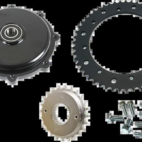 Harley Davidson Flt 2017-UP Harddrive Cush Drive Chain Conversion Kit Black