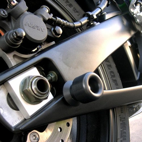 Yamaha R3 2015-2020 FZ1 2006-2015 Shogun Swing Arm Spools Black
