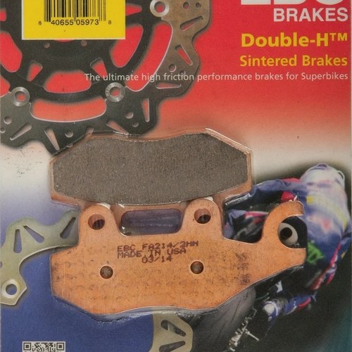 Ebc Double-H Sintered Brake Pads FA214/2HH