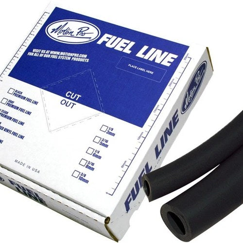 Motion Pro Premium Fuel Line, Black 1/4" ID X 25' - 12-0041