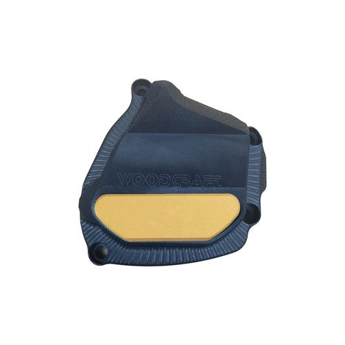 Yamaha 2009-2014 R1 Woodcraft Engine Ignition Cover Protector - Gold Plate