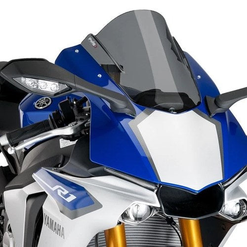 Yamaha YZF-R1/R1M 2015-2019 Puig Windscreen Z-RACING Dark Smoke
