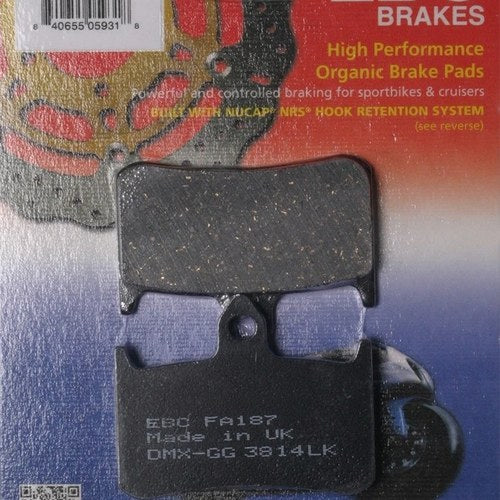 Ebc Organic Brake Pads FA187