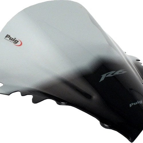 Yamaha YZF-R6 2006-2007 Puig Windscreen Racing Smoke