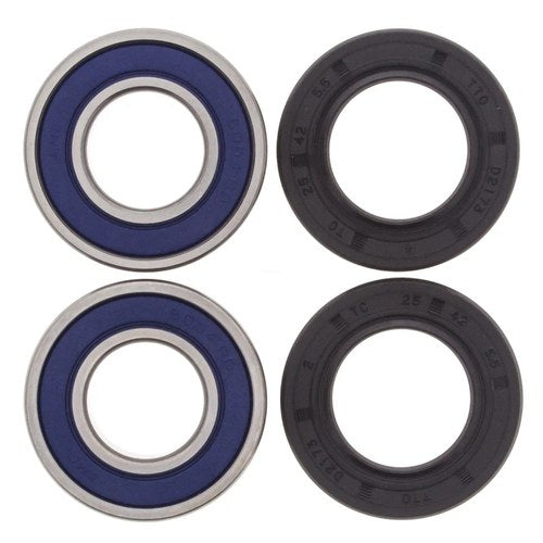 Kawasaki KX250, 1986-1996, Rear Wheel Bearings and Seals - KX 250