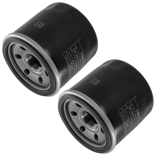 2 Pack Oil Filter for Suzuki GSX1100F GSXR1100 GSX1100G GSX-R1100W 1988-1998