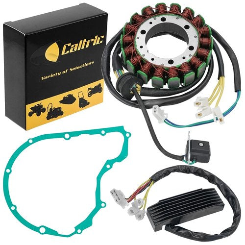 Stator W/Gasket & Regulator Rectifier for Suzuki VS750GLP Intruder 750 1988-91
