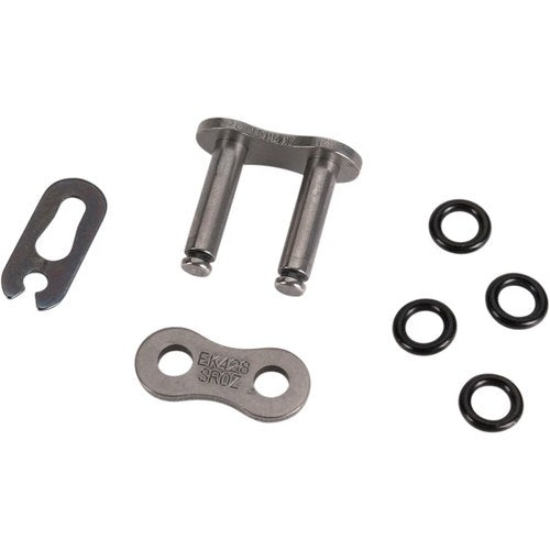 EK Chains 428 Sroz Series Skj O-Ring Clip Master Connecting Link (Natural)