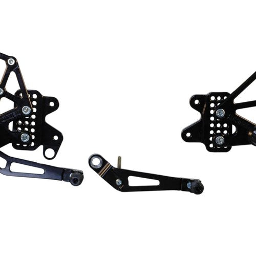 Suzuki 2011-2023 GSXR600 GSX-R600 Vortex Racing Rearsets RS582K Version 2