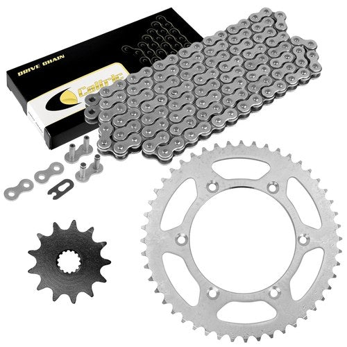 Drive Chain & Sprockets Kit for Yamaha YZ125 1999 2000 2001