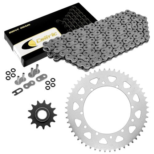 O-Ring Drive Chain & Sprockets Kit for Yamaha TTR250 TT-R250 1999-2006