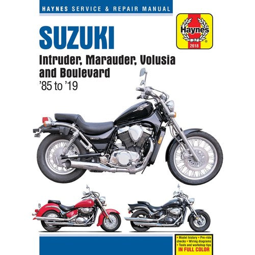 Haynes Repair Manual for Suzuki Intruder Marauder Volusia C50/M50/S50 Boulevard