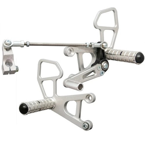 Aprilia 2006-2010 Aprilia Tuono Woodcraft Rearsets / Footpeg Kit - GP Shift