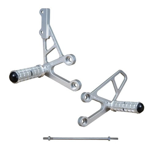 Suzuki 1996-1999 Gsxr 750 Woodcraft Racing Rearsets / Footpegs - Standard Kit