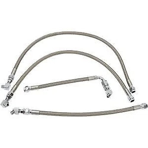 Honda 1997-03 GL 1500 Valkyrie Gbrakes Stainless Steel 4 Line Front Brake Kit