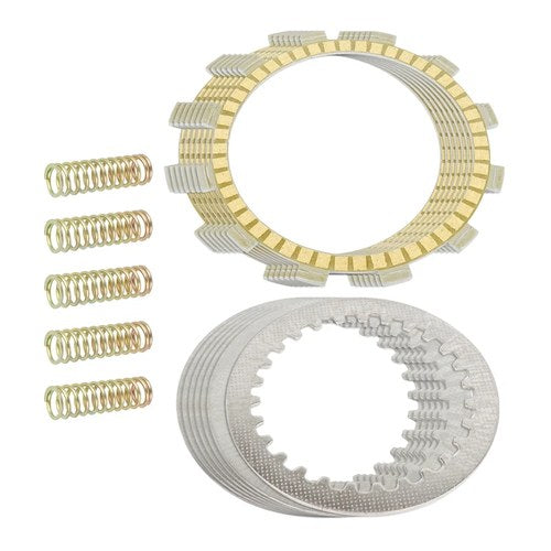 Clutch Friction Steel Plates Ans Springs Kit for Yamaha XT350 1985-2000