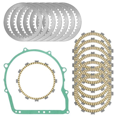 Clutch Friction Plates And Gasket Kit for Yamaha XVZ1200 Venture 1200 1983 1984