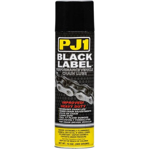 PJ1/VHT Black Label Motorcycle Chain Lube | 13 oz | 1-20
