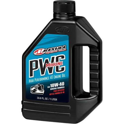 Maxima Racing Oil Pwc Marine 4T 4-Stroke Motor Oil | 10W-40 | 1 Liter | 14901