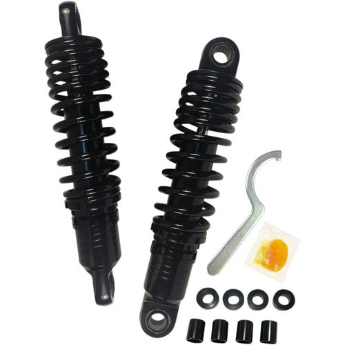 Drag Specialties Adjustable Ride-Height Shocks | Black | 11.5" | C16166NUAB