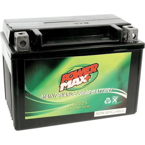 Power Max 12V Maintenance-Free Battery (Cross Ref YTZ12S) GTZ12S