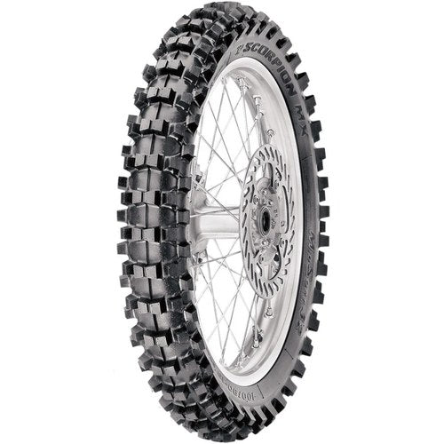 Pirelli Scorpion MX MX32 Mid Soft Rear Bias Tire 100/90 - 19 57M Nhs (Motocross)