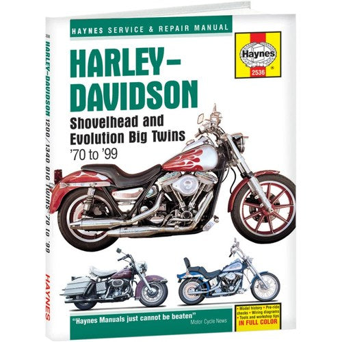 Haynes Repair Manual - Shovelhead/Evolution Big Twins 1970-1999