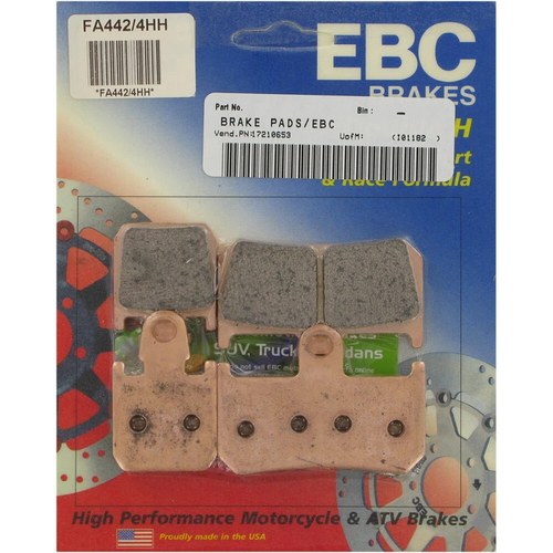 Ebc Double-H HH Sintered Superbike Brake Pads / One Pair (FA442/4HH)