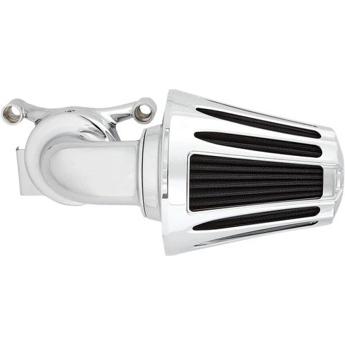 Arlen Ness - 81-019 - Monster Sucker Air Cleaner Kit, Deep Cut - Chrome