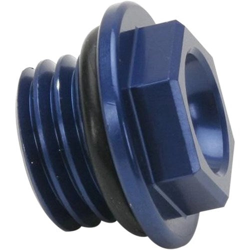 Works Connection Aluminum Oil Filler Plug for Kawasaki/Suzuki (Blue) 24-191