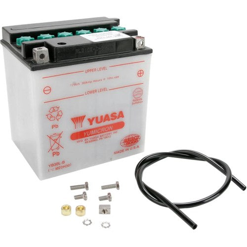 Yuasa Yumicron High Performance Conventional Battery (YB30L-B) YUAM22H30