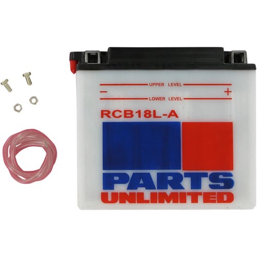 Parts Unlimited 12V Heavy-Duty Battery YB18L-A (RCB18L-A)