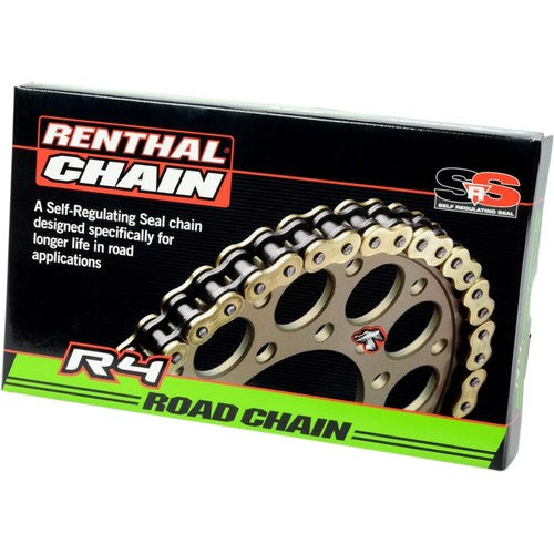 Renthal 525 R4 Srs Road Series SRS-Ring Chain (Gold) 120 Links