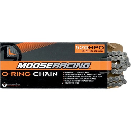 Moose Racing 520 Hpo O-Ring Chain (Natural) 520|90 links | M573-00-90