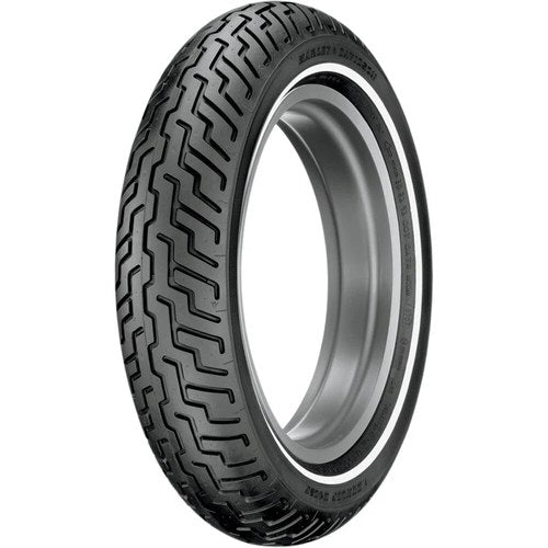Dunlop D402 Bias Whitewall Front Tire MT90B16 (V-Twin/Cruiser) 45006655