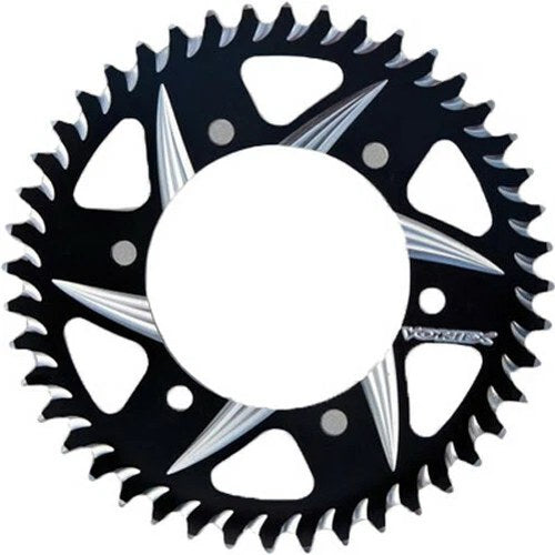 Vortex 252ZK-46 CAT5 Black Rear Alum Sprocket 525 Honda CBR600RR 03-21 F4i 01-06