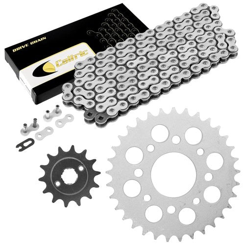 Drive Chain & Sprockets Kit for Honda CMX250C Rebel 250 1996 1997 1998 1999-2016
