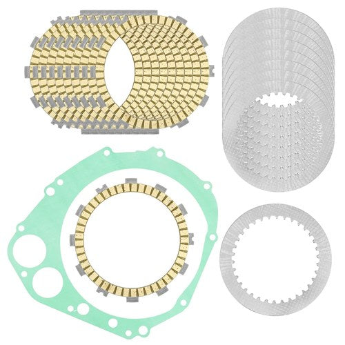 Clutch Friction Steel Plates Gasket for Suzuki GSX-R1000 GSXR1000Z 2001 2002-04
