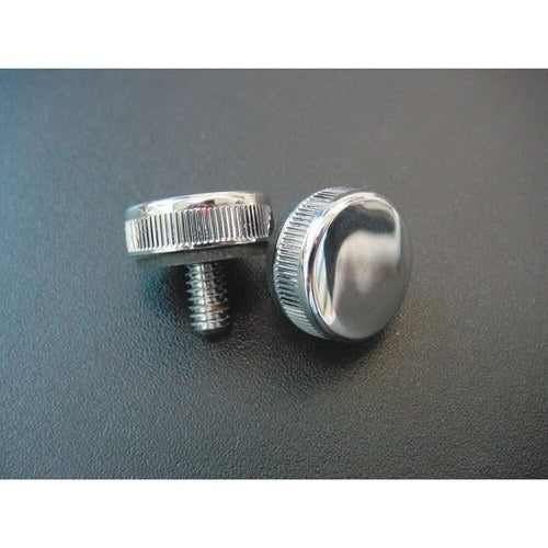 Danny Gray 1-1/4" Knurled Seat Knob (Chrome) RM-4004