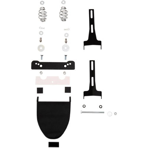 Drag Specialties Frame Mount Spring Solo Seat Mount Kit (Black) 0820-0060