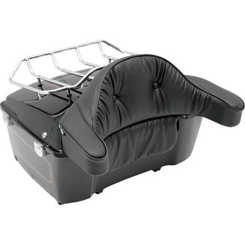Drag Specialties Tour-Pak Backrest - Pillow (Black) 0822-0140