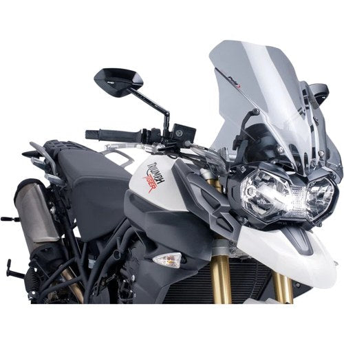 Puig New Generation Windscreen - Tiger 800 (Smoke) 5652H