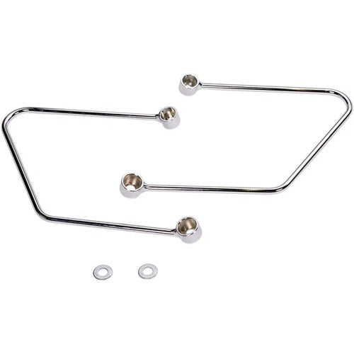 Cobra Saddlebag Protectors and Supports (Chrome) 02-6115